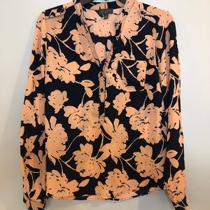 The Limited floral blouse